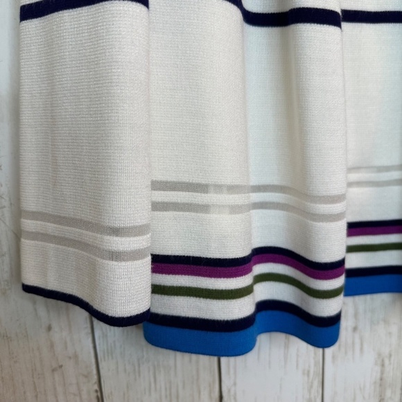 St. John Open Cardigan Sweater Womens Size 6 Santana Knit Wool Blend USA Made - Picture 7 of 16